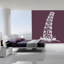 Torre di Pisa vinile decorativo
