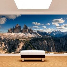 Montagne di foto parete murales Alpi