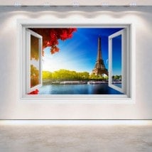 Windows 3D Torre Eiffel Parigi
