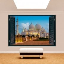 Moschea di vinile 3D Windows Sheikh Zayed