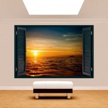 Mare tramonto 3D di Windows Italian 5125
