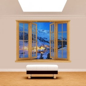 Montagne di Windows 3D Alpi Austria