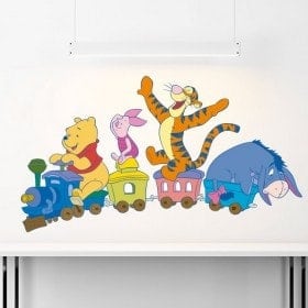 Treno di vinile per bambini Winnie The Pooh