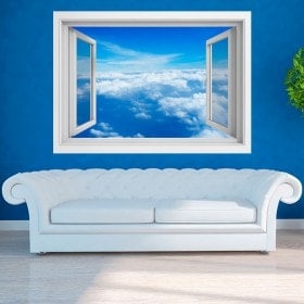 Nuvole di 3D Windows nel cielo