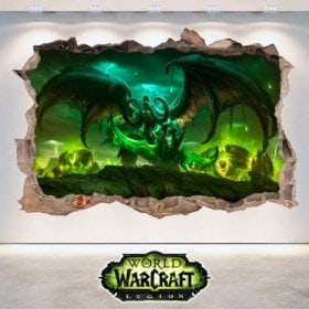 Mondo 3D vinile della Legione di Warcraft