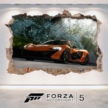 Vinile decorativo 3D Forza Motorsport 5