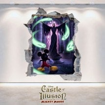 Castle Of Illusion 3D vinile decorativo bambini