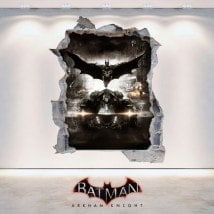 Vinile decorativo 3D Batman Arkham Knight Italian 6239