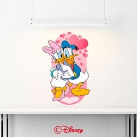 Pannelli luminescenti dividendo fluowall Daisy e anatra Donald