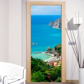 Vinile per porte Monterosso al Mare