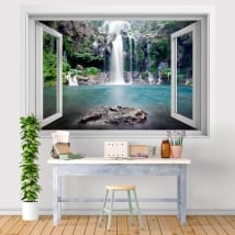 Vinili cascate Reunion Island 3D