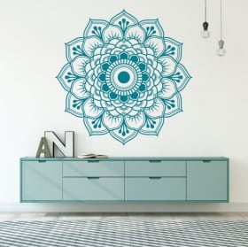 Vinile decorativo mandala muro