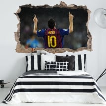 Vinili barcellona lionel messi 3d