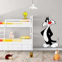 Vinile e adesivi tweety e sylvester cat