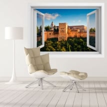 Vinile decorativo l'alhambra palazzi nasridi 3d