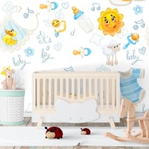 Murales in vinile per le stanze di bambino