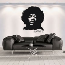 Vinile decorativo e adesivi jimi hendrix