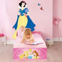 Vinile decorativo disney biancaneve principessa