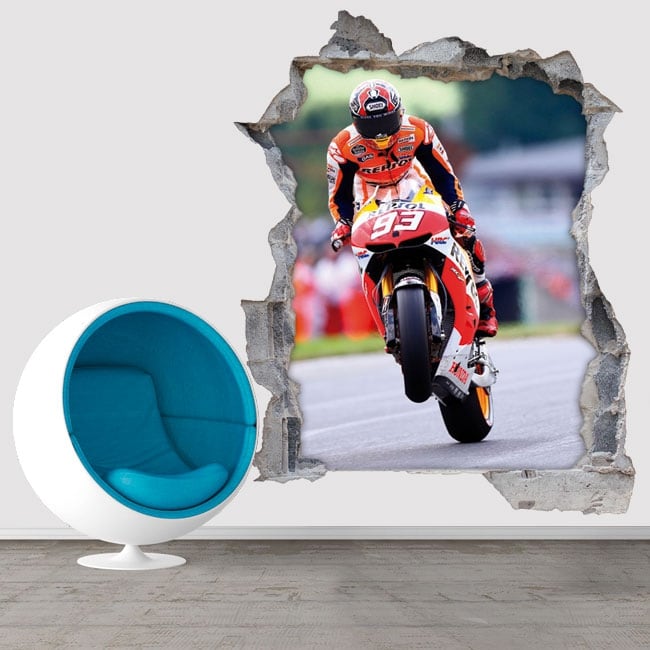 Set di adesivi Moto GP Marc Marquez