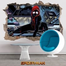 Vinile e adesivi 3d spider-man un nuovo universo