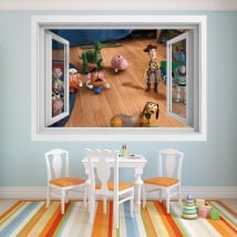 Vinile per bambini finestra 3d storia del giocattolo 4