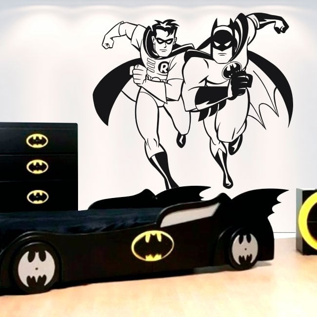 Batman Stickers Murali Adesivo Decorativo Da Parete Bambini