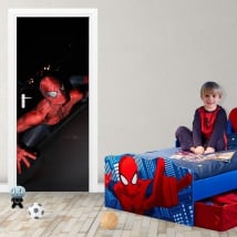 Vinile decorativo e adesivi per porte spiderman