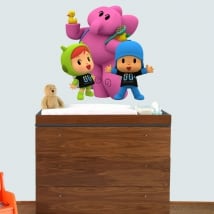 Vinile per bambini o di neonati pocoyo nina e elly