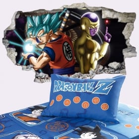 Adesivi decorativi 3d dragon ball