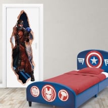 Vinile marvel 3d porte star-lord