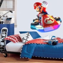 Vinile e adesivi videogioco mario kart