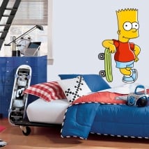 Vinile decorativo e adesivi bart simpson