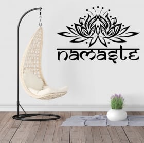 Vinile decorativo e adesivi testo namaste