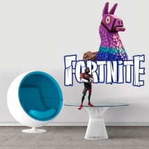 Adesivi in vinile fiamma di fortnite