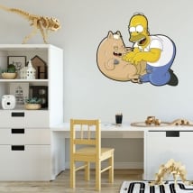 Vinile e adesivi homer simpson