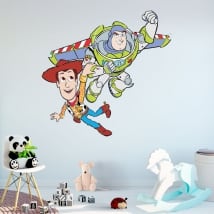 Adesivi disney storia del giocattolo buzz lightyear e woody