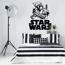 Adesivi e vinile decorativo star wars boba fett