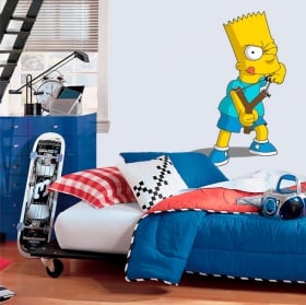 Vinile e adesivi bart simpson