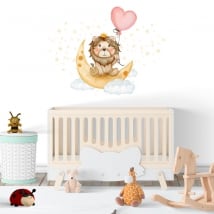 Vinili e adesivi per bambini il re leone sogni d'oro