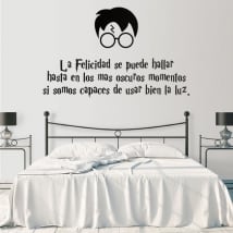 Vinili decorativi e adesivi frase harry potter