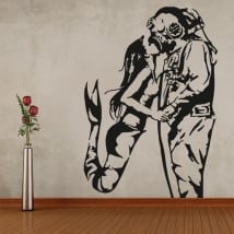 Vinili graffiti di banksy