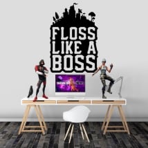 Vinili adesivi fortnite floss like a boss