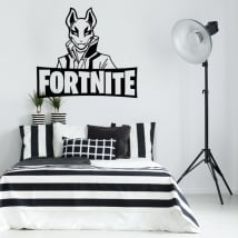 Vinili e adesivi llama videogioco fortnite