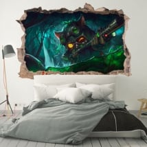 Vinile foro 3d videogioco league of legends