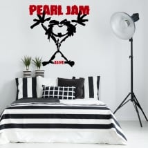 Vinile e adesivi pearl jam alive