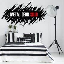 Vinili decorativi e adesivi videogioco metal gear