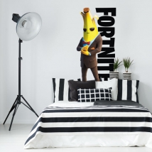 Vinili decorativi banana videogioco fortnite