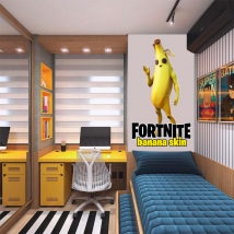 Vinili adesivi videogioco fortnite banana