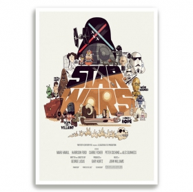 Poster o fogli stampati star wars