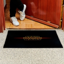 Tappeto con logo di star wars
